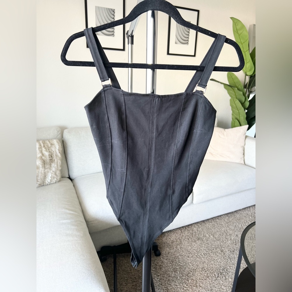 H&M Black Thong Bodysuit - NWT - Small
